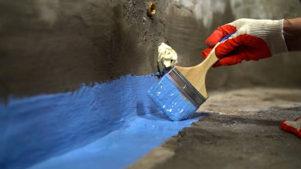 Commercial Vapor Barrier Installation project at a Sumner, MI business property by SJ Waterproofing Pros